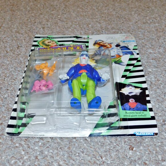 1989 Kenner Beetlejuice 5" Shish Kebab Beetlejuice Figure MOC Brand New - Picture 8 of 9